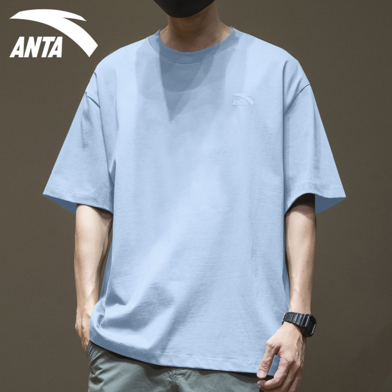 シンプルファッション シンプル純綿オーバーサイズ半袖Tシャツ