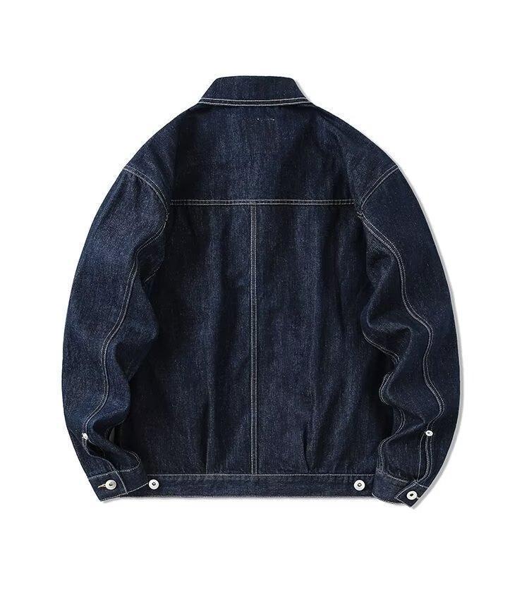 デニムジャケットメンズ ゆったりシルエット王道