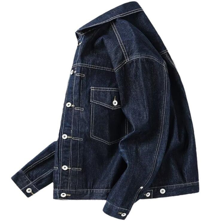 デニムジャケットメンズ ゆったりシルエット王道
