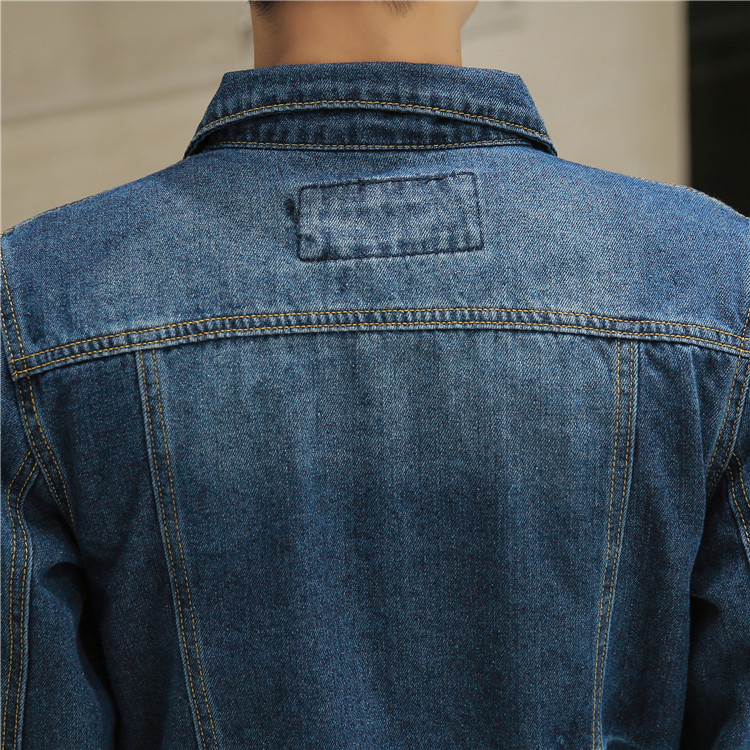 デニムジャケット ダメージ加工入りメンズデニムジャケット