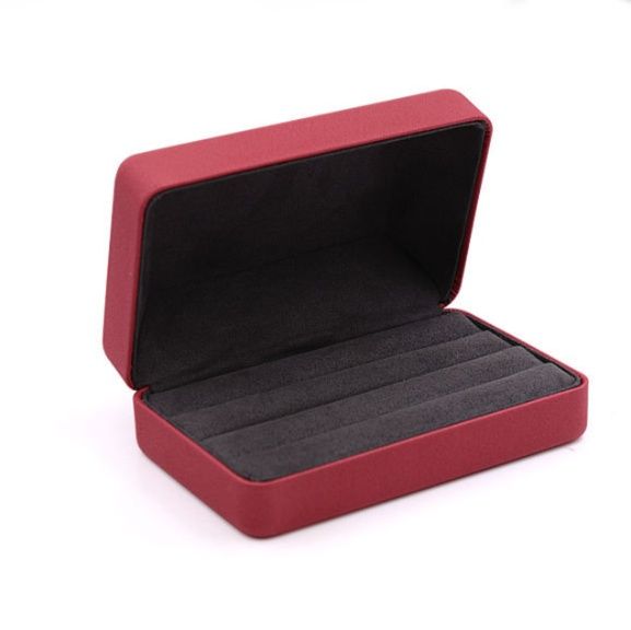 ジュエリーボックス 高級感溢れる携帯用レザージュエリー収納ケース