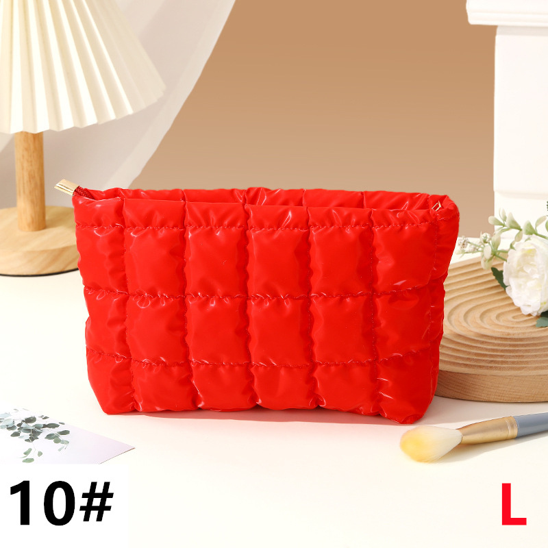 ジュエリーボックス 布製キルティング小物入れ ニポーチ 化粧品収納