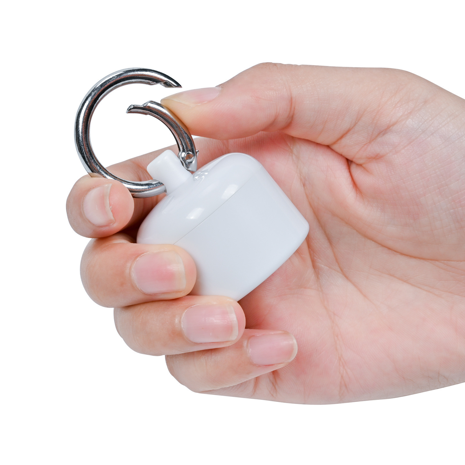 ジュエリーボックス 円形蓋付き小型アクセサリー収納ケース　アクリル製