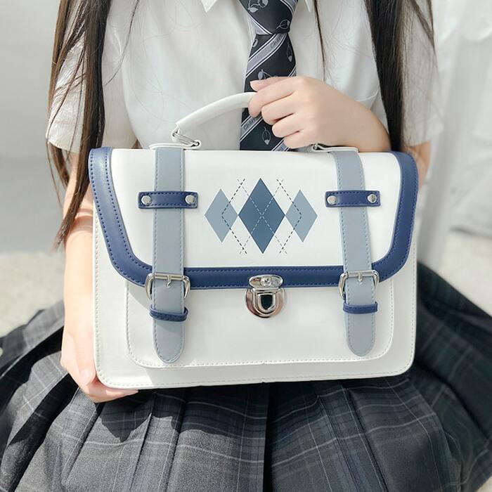 地雷系 学生風3WAYSバッグ