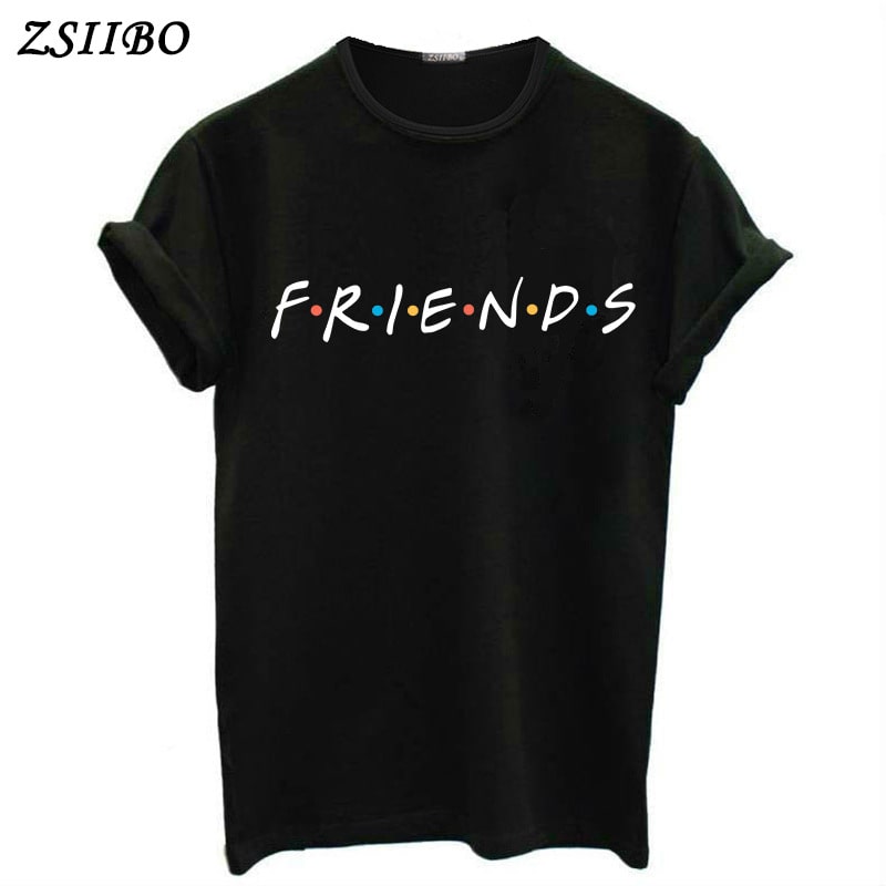 地雷系ファッションフレンズシリーズTシャツ