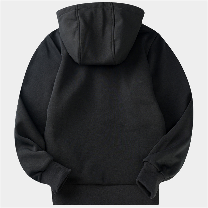 メンズカジュアルファッション ベーシックジップアップフード付きスウェット