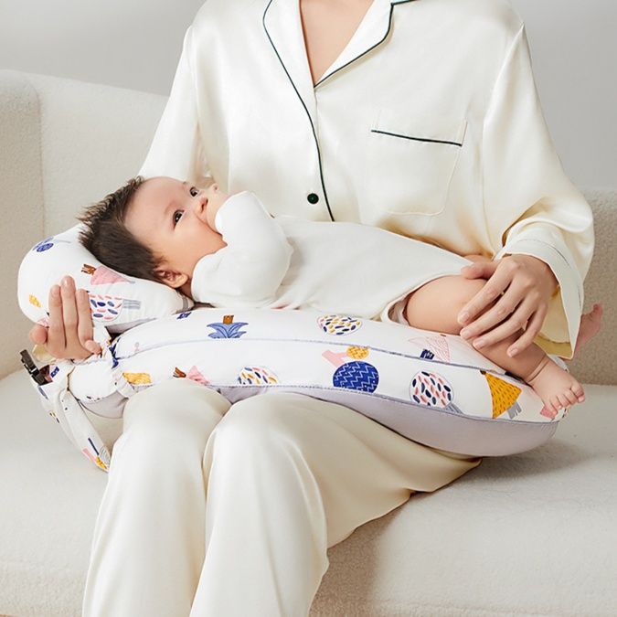 授乳クッション しっかり支える多機能授乳サポートクッション