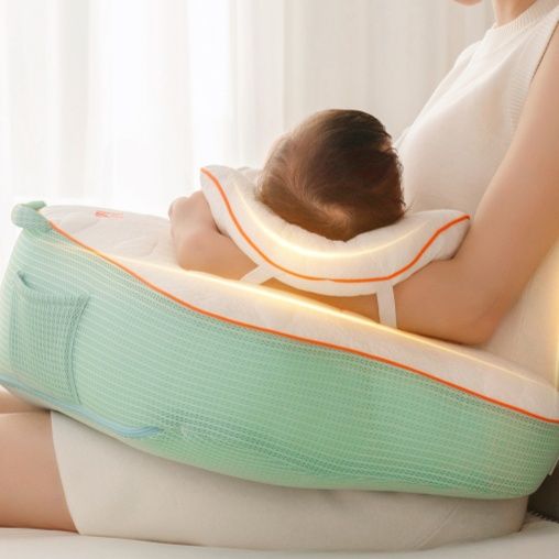 授乳クッション 科学授乳時の腰痛軽減サポート硬めサポート枕