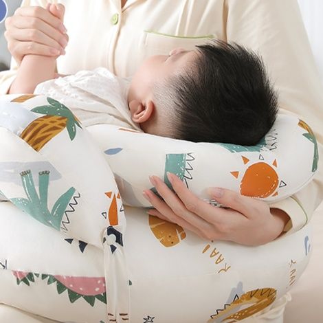 授乳クッション ふわふわビーズ入り多機能授乳サポートクッション