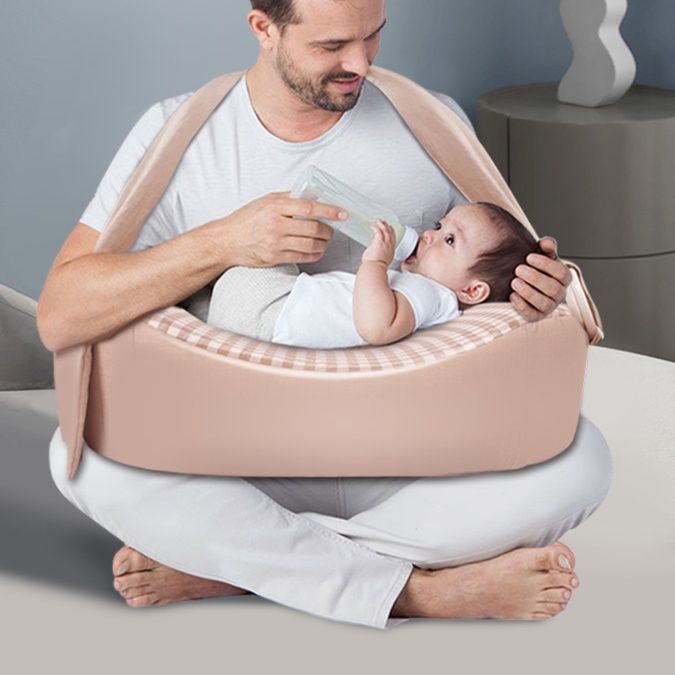 授乳クッション 快適姿勢保持型硬め授乳支援クッション