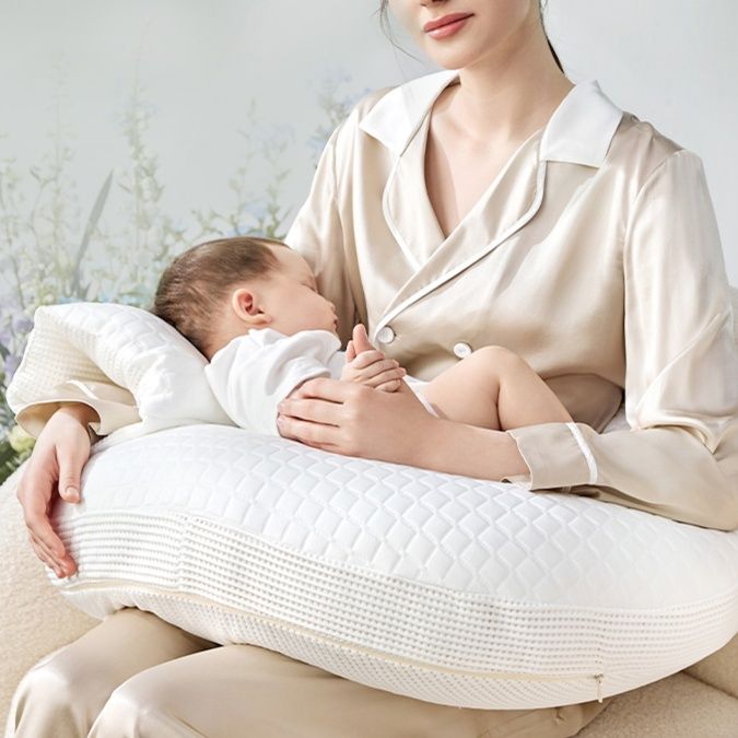 授乳クッション 快適授乳サポートエアータイプ三十度角度調整クッション