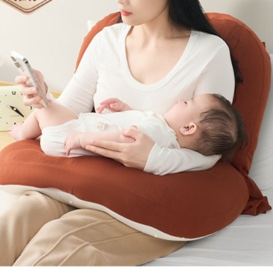 授乳クッション 6 in 1多機能微細ビーズ授乳クッション