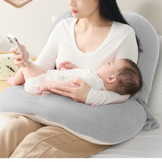 授乳クッション 6 in 1多機能微細ビーズ授乳クッション