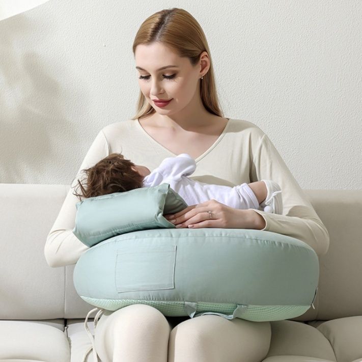 授乳クッション しっかり支える硬め多機能授乳クッション