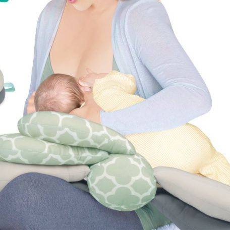 授乳クッション 新生児用授乳枕 多機能腰サポート枕 新生児用授乳枕 吐き戻し防止チェアサポート