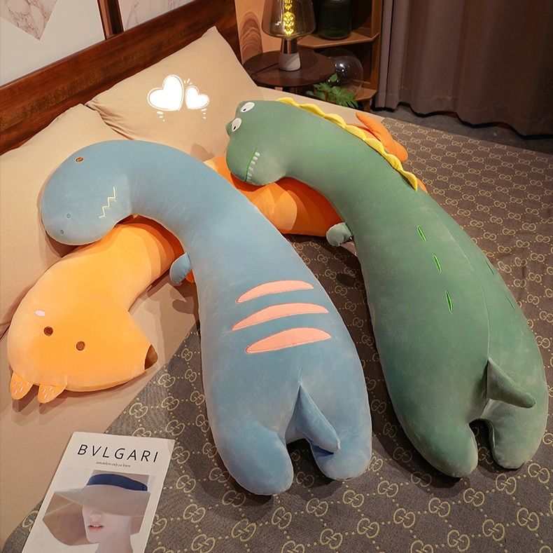 授乳クッション 恐竜型硬質授乳サポートクッション