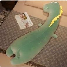 授乳クッション 恐竜型硬質授乳サポートクッション