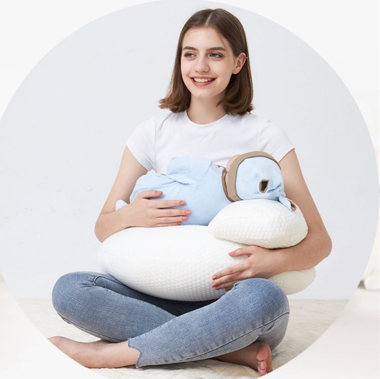 授乳クッション 安心素材多機能授乳サポートクッション