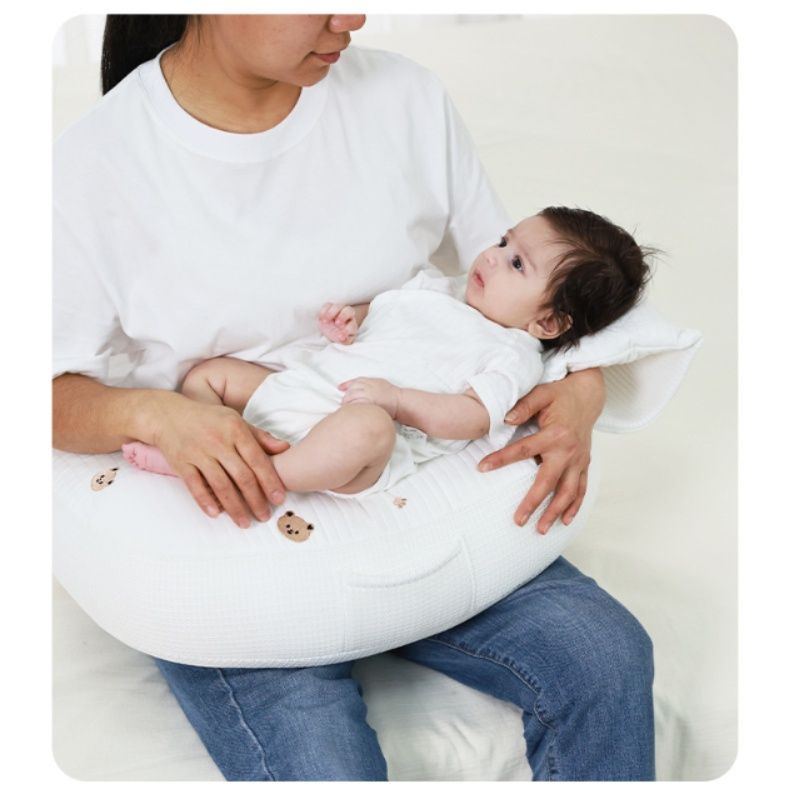 授乳クッション 星柄多機能しっかり支える授乳枕