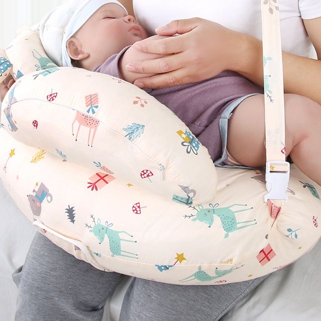 授乳クッション 安定感抜群多機能硬め授乳サポートクッション