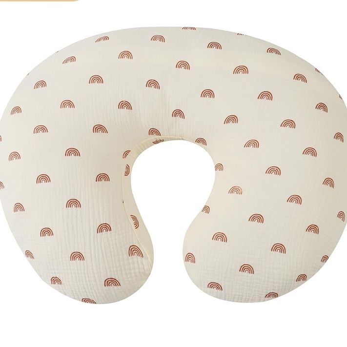 授乳クッション 虹模様授乳クッション