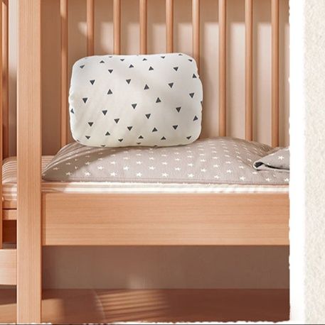 授乳クッション硬め 三日月型綿100%授乳クッション