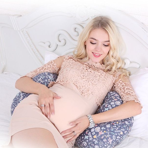 授乳クッション硬め 多機能三日月型硬め授乳クッション