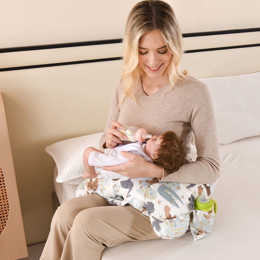 授乳クッションエアー 空気式ふんわり快適授乳サポート枕