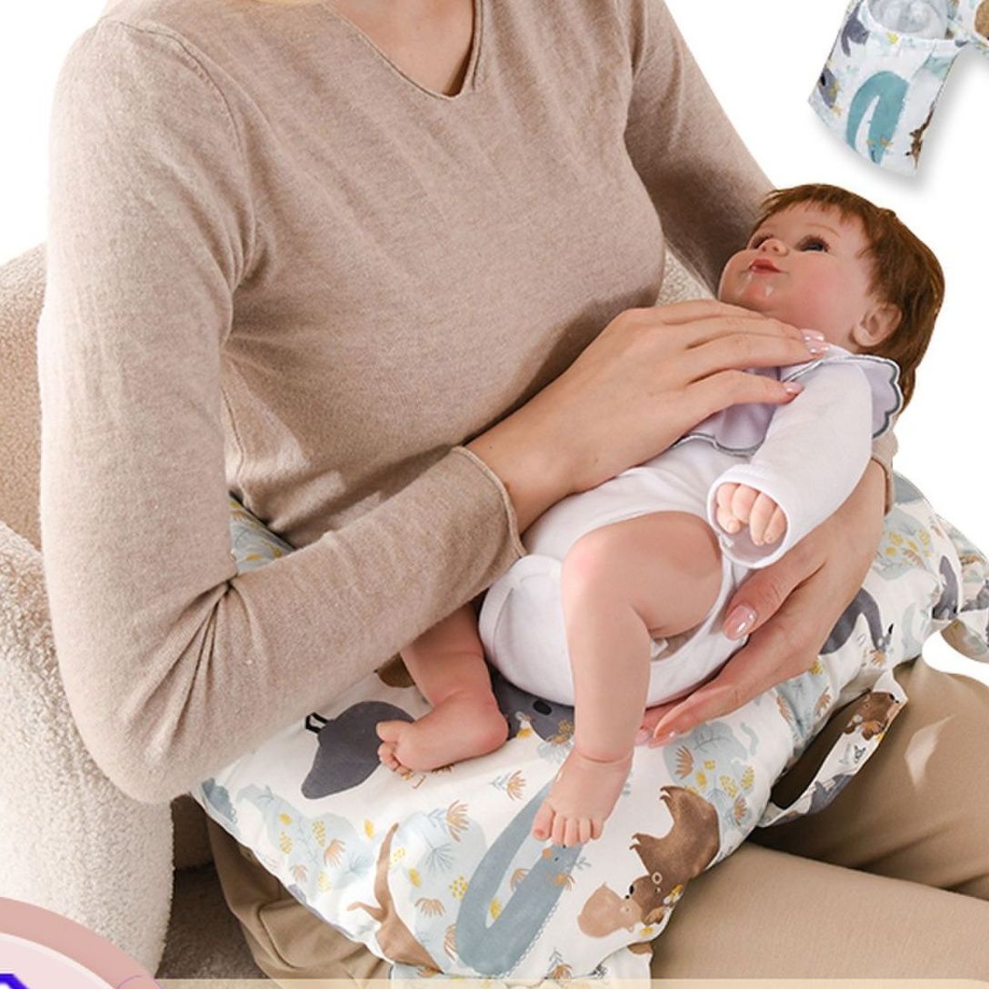 授乳クッションエアー 空気式ふんわり快適授乳サポート枕