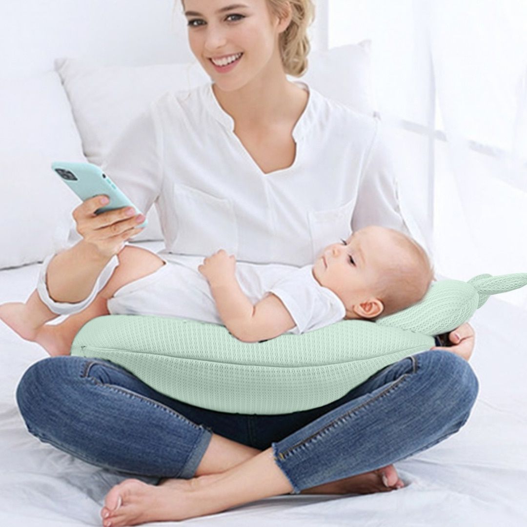 通気性抜群軽量メッシュ授乳クッション