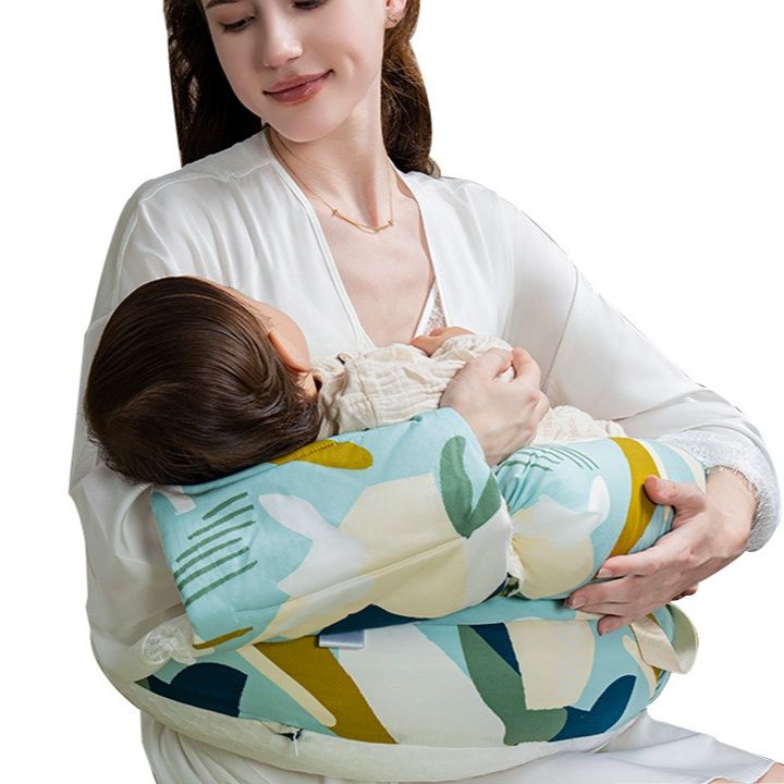 授乳クッション エアー多機能空気注入式抱っこ授乳サポート枕