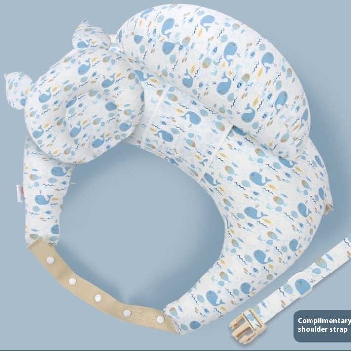 授乳クッション 肩掛け式しっかり支える硬め授乳クッション