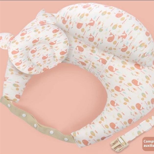 授乳クッション 肩掛け式しっかり支える硬め授乳クッション