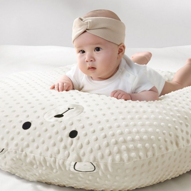 授乳クッション 硬め　しっかり支える赤ちゃん用寝床