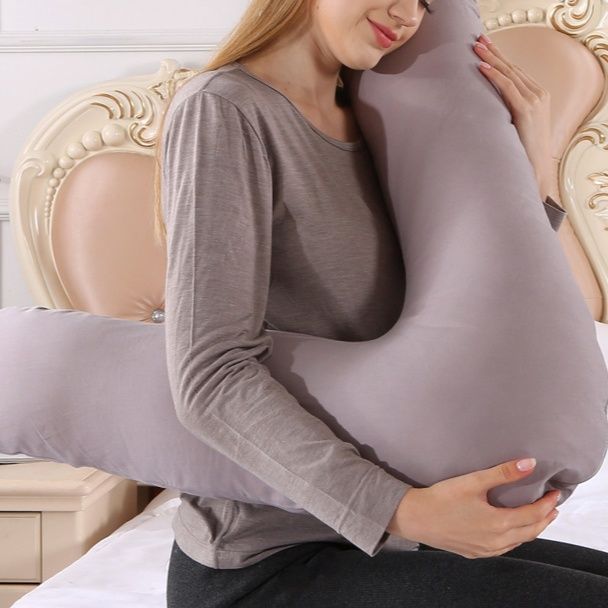 授乳クッション しっかり支える三日月型硬め授乳クッション