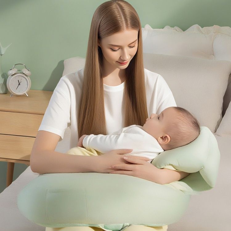 授乳クッション 手載式自由転換型硬め授乳クッション