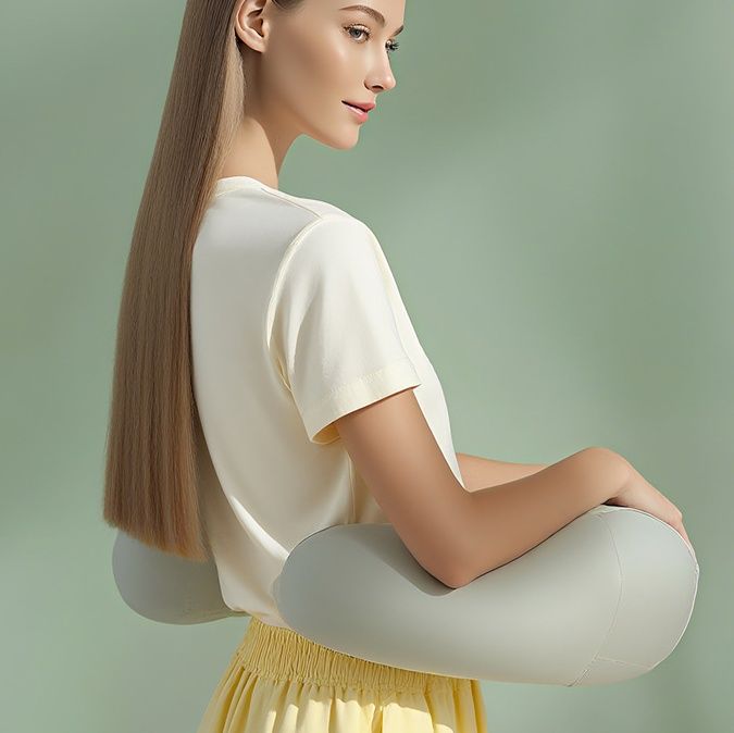 授乳クッション 手載式自由転換型硬め授乳クッション