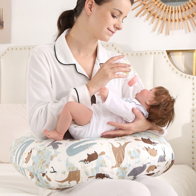 授乳クッション 快適授乳サポート空気注入式多機能エアークッション