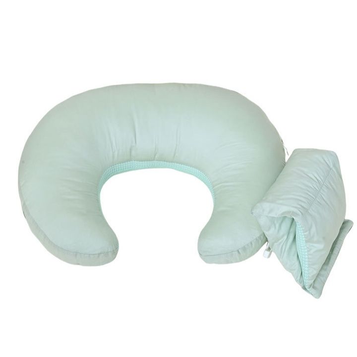 授乳クッション 空気式軽量授乳エアークッション収納袋付き