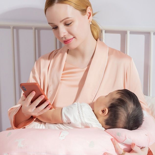 授乳クッション 軽量空気式多機能授乳エアーサポートクッション