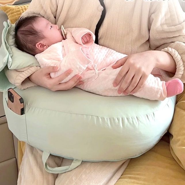 授乳クッション 多機能型ビーズ入り授乳補助クッション
