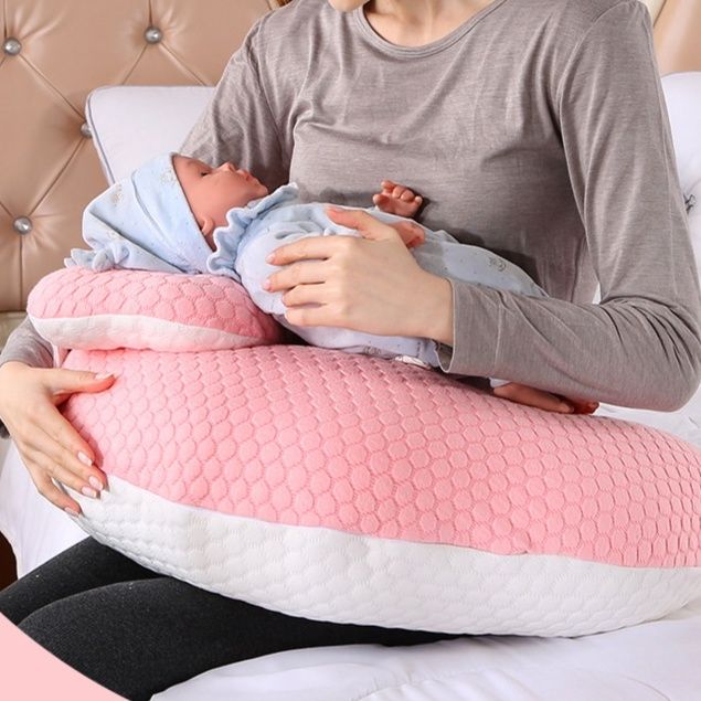 授乳クッション ふんわり快適エアー授乳クッション 抱き枕兼用