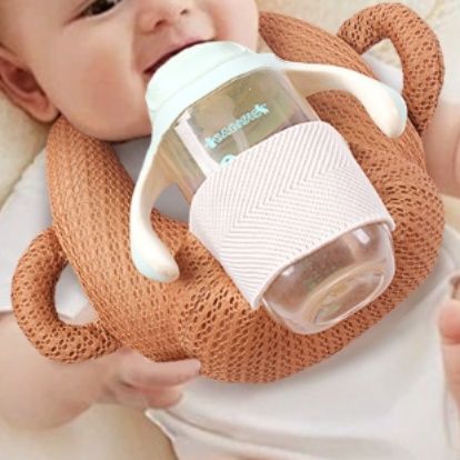授乳クッション 通気メッシュ素材のコンパクト授乳クッション