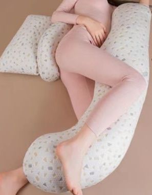 妊婦向け全身サポート抱き枕兼用授乳クッション