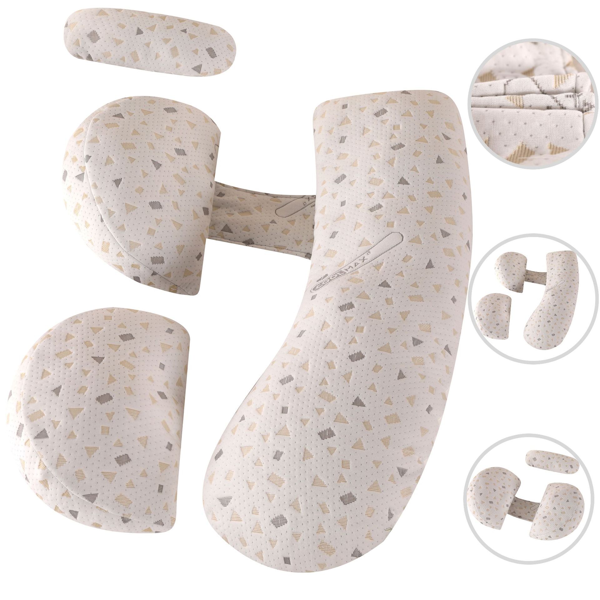 授乳クッション硬め 全身を支える硬めの多機能授乳抱き枕