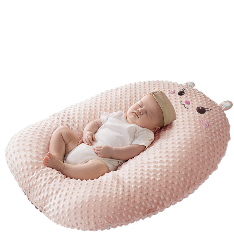 授乳クッション 硬め　しっかり支える赤ちゃん用寝床
