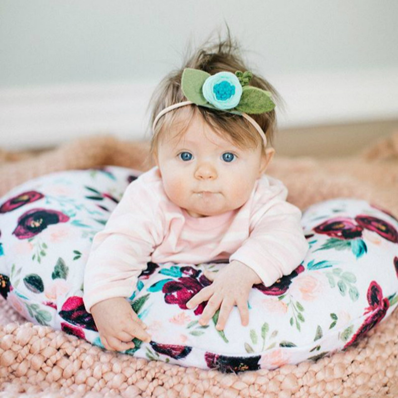 授乳クッション しっかり支える硬め授乳クッション三日月型