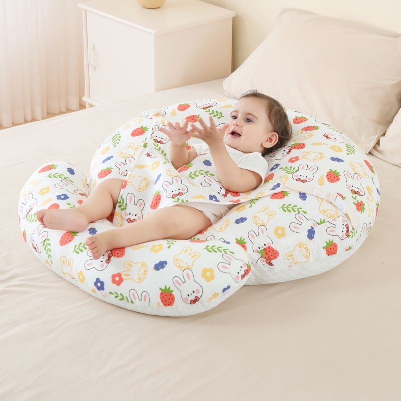 授乳クッション しっかり支える花形多機能授乳座椅子