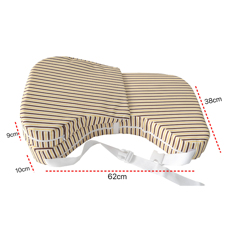 授乳クッション しっかり支える硬め多機能授乳サポートクッション