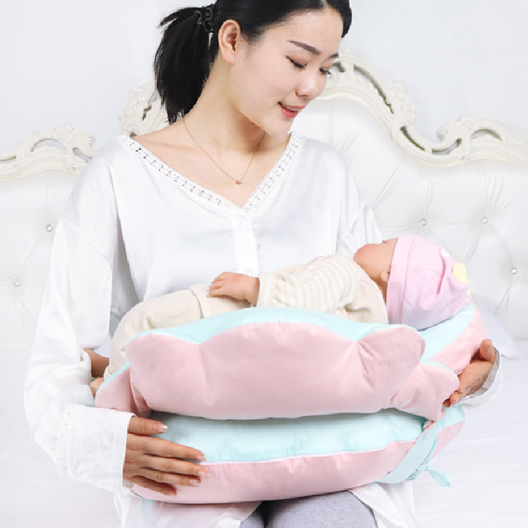 エアー授乳クッション 吐き戻し防止 柔らか母子枕